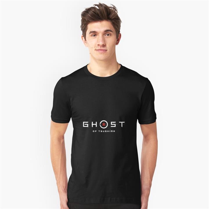 تی شرت گیمی طرح Ghost of Tsushima Logo